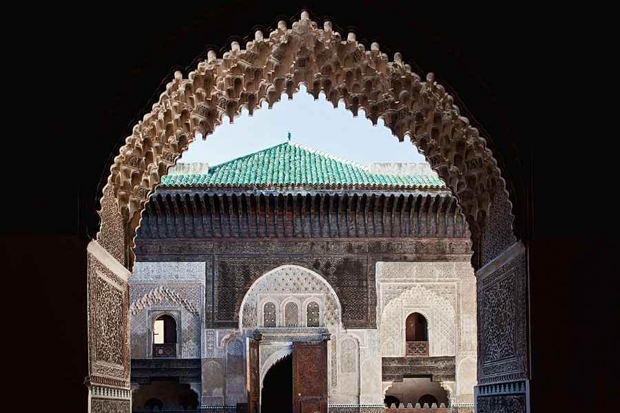  Bou Inania Medersa. Fez Morocco